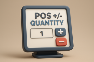 POS +/- Quantity | POS Orderline Quantity Buttons | POS Quick Increase / Decrease Quantity