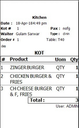 Print Kitchen Receipt After Validate || POS Kitchen Receipt Category wise | Kitchen Receipt Category wise