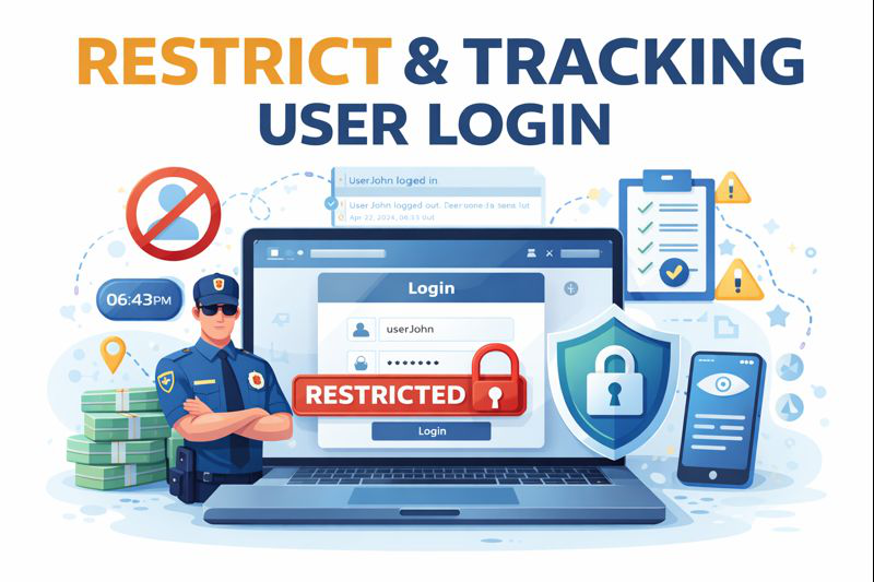 User Login Restriction and Tracking of user login | Restrict And Tracking User Login 