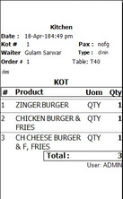 Print Kitchen Receipt After Validate || POS Kitchen Receipt Category wise | Kitchen Receipt Category wise (16.0)